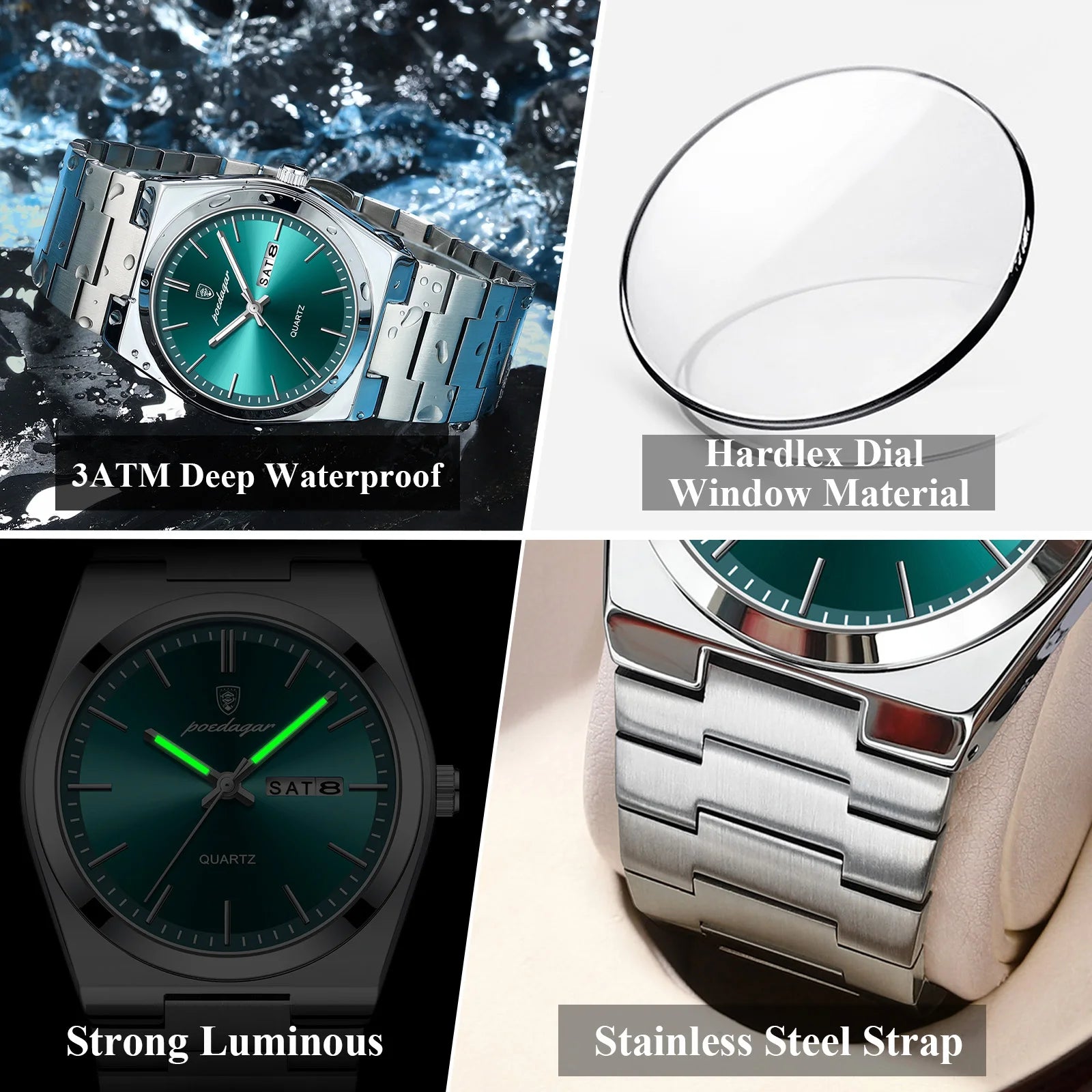 Timeless Edge Classic Wrist Watch