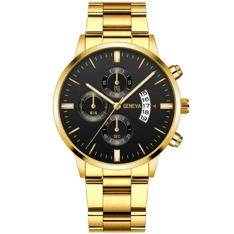 Classic Steel Calendar Watch