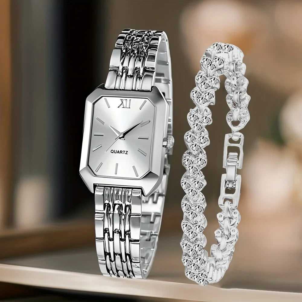 Classic Roma Bracelet Watch Set