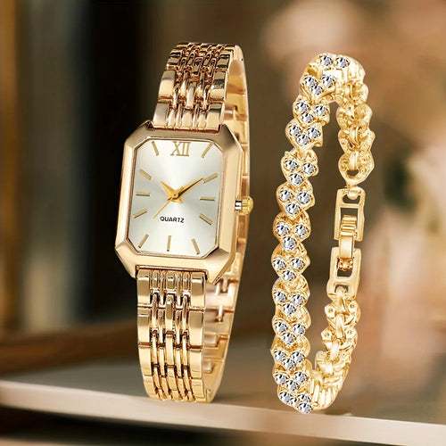 Classic Roma Bracelet Watch Set