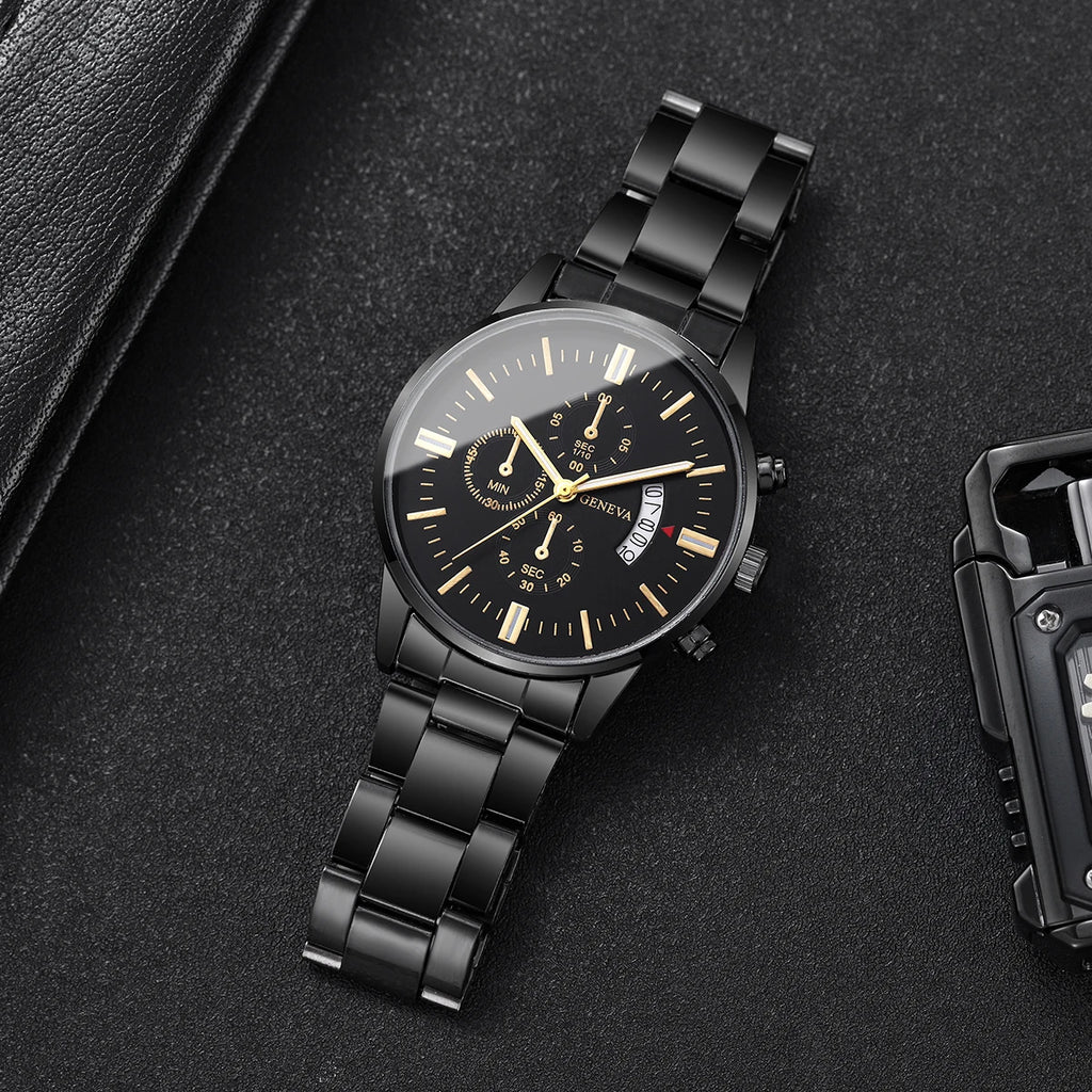 Classic Steel Calendar Watch