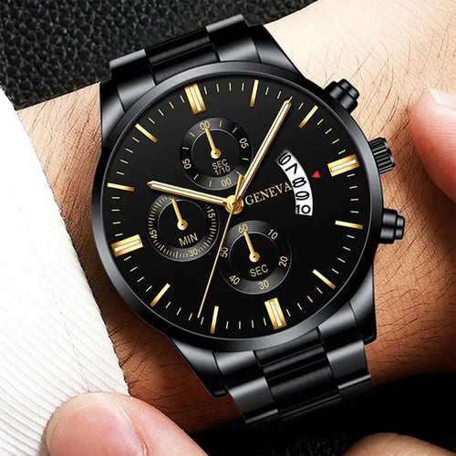 Classic Steel Calendar Watch